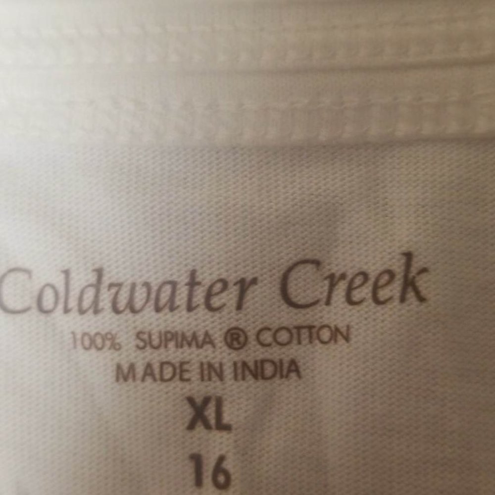 COLDWATER CREEK WOMENS  TOP SIZE XL  16 - Picture 8 of 8